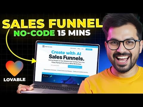 I Built a $4589 Website in Minutes with Lovable.dev 2025 - NO CODE🔥